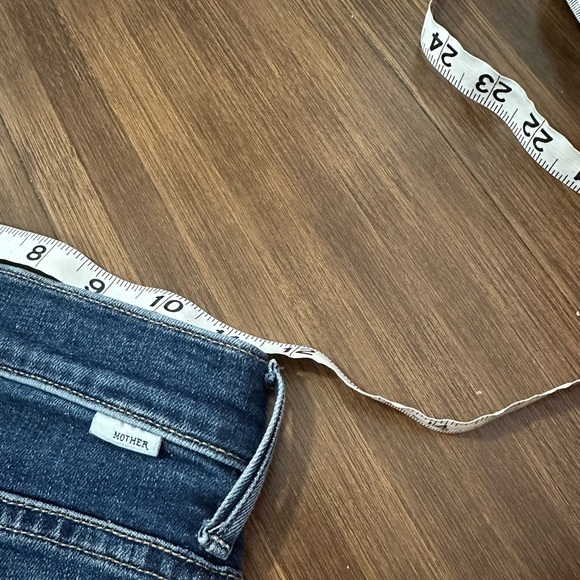 Mother denim like new the weekender fray in teaming up size 24 style 1535-104 - Picture 10 of 10